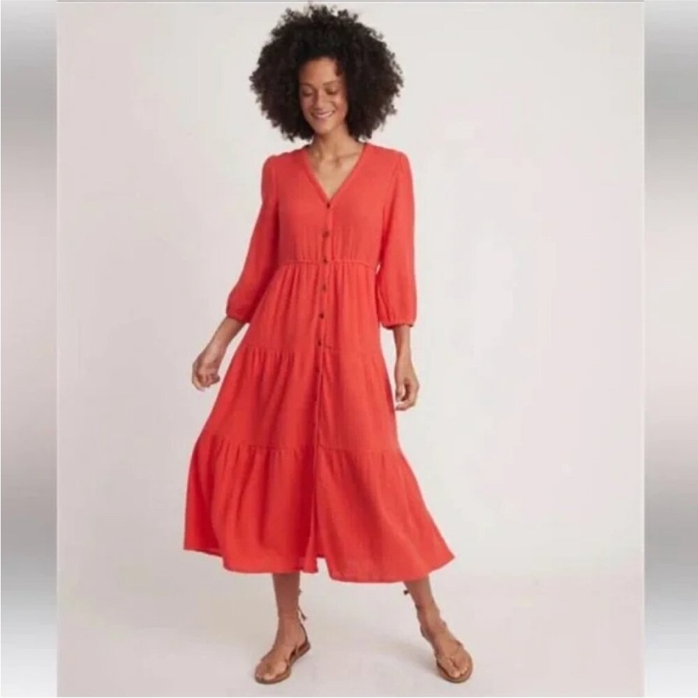 Marine Layer Women's Red Dress